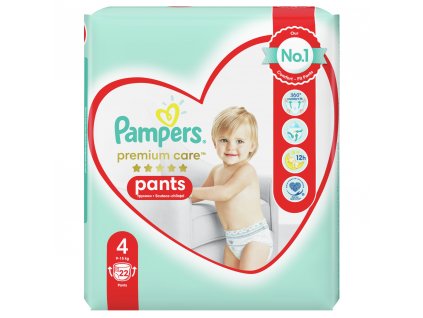 9900 pampers premium pants 4 maxi 9 15 kg 22 ks