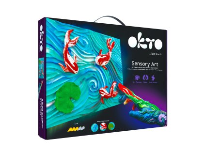 OKTO SENSOTY ART výtvarná sada ”Kapři koi” 30x40 cm