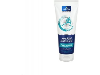 Alpa masážní emulze chladivá, 210 ml