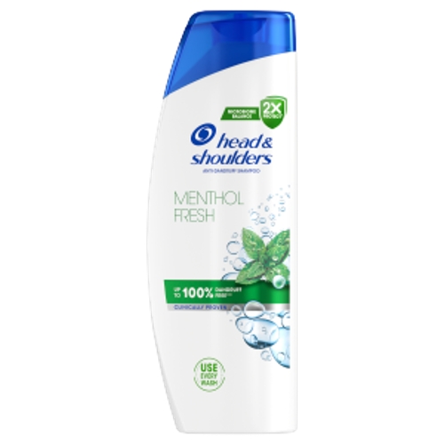 Head & Shoulders Menthol Fresh šampon proti lupům, 400 ml