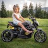 Dětská elektrická motorka Baby Mix Calabre černá