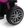 Dětské odrážedlo Baby Mix Mega Prime EVA s vodící tyčí růžové