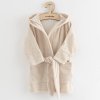 Dětský froté župan New Baby Comfortably beige - vel. 116/122