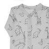 Kojenecká soupravička do porodnice Nicol Baby Animals šedá - vel. 68 (4-6m)