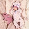 Zimní semiškový kojenecký overal Nicol Emily - vel. 80 (9-12m)