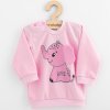 Kojenecká souprava tričko a tepláčky New Baby Happy Elephant pink - vel. 62 (3-6m)
