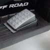 Dětské elektrické odrážedlo Baby Mix Ruggy s vodící tyčí růžové