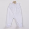 Kojenecké polodupačky New Baby Classic II bílé - vel. 80 (9-12m)