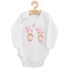Dětské body s potiskem New Baby Love Bears - vel. 56 (0-3m)