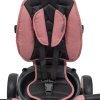 Dětská tříkolka Baby Mix 5v1 RELAX 365° růžová