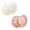 LOVI Dudlík silikonový dynamický BLOSSOM 3-6m 2ks holka