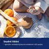 LOVI Silikonové pouzdro na dudlík Pistachio