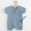 Kojenecký letní mušelínový overal New Baby blue - vel. 86 (12-18m)