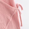 Kojenecký letní mušelínový overal New Baby pink - vel. 86 (12-18m)