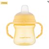 Canpol babies Hrneček se silikonovým pítkem FirstCup 150ml žlutý