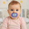 canpol babies dudlik svitici silikonovy symetricky nightglow 6 18m 2ks kluk