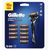 Gillette ProGlide Flexball strojek + 10 hlavic