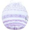 Pletená čepička-šátek New Baby kočička fialová - vel. 104 (3-4r)