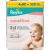 pampers vlhcene utierky sensitive 4 x 80
