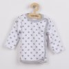 Kojenecká košilka New Baby Classic II šedá s hvězdičkami - vel. 62 (3-6m)