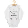Body s potiskem New Baby Tati, to dáš! - vel. 74 (6-9m)