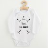 Body s potiskem New Baby Tati, to dáš! - vel. 74 (6-9m)