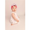 Dívčí čepička turban New Baby For Girls - vel. 68 (4-6m)