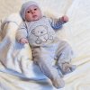 Kojenecká soupravička do porodnice New Baby Sweet Bear modrá - vel. 62 (3-6m)