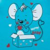Kojenecká soupravička New Baby Mouse tyrkysová - vel. 86 (12-18m)