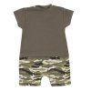 Kojenecký letní overal New Baby Army girl - vel. 92 (18-24m)