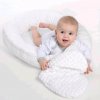 Luxusní hnízdečko s polštářkem a peřinkou New Baby z Minky růžová srdíčka