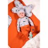 Kojenecká bavlněná čepička Nicol Fox Club - vel. 62 (3-6m)