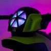Dětská elektrická motorka Baby Mix POLICE fialová