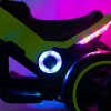 Dětská elektrická motorka Baby Mix POLICE fialová