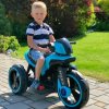 Dětská elektrická motorka Baby Mix POLICE fialová