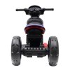 Dětská elektrická motorka Baby Mix POLICE fialová