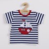 Kojenecká souprava tričko a kraťásky New Baby Marine - vel. 62 (3-6m)