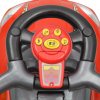 Dětské odrážedlo s vodící tyčí 3v1 Baby Mix Mega Car červené