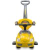 Dětské odrážedlo s vodící tyčí 3v1 Baby Mix Mega Car žluté