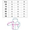Softshellová kojenecká bundička New Baby modrá - vel. 74 (6-9m)