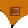 Kojenecká bavlněná čepička s oušky New Baby Favorite hnědá - vel. 68 (4-6m)