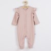 Kojenecký bavlněný overal New Baby Practical růžový holka - vel. 86 (12-18m)