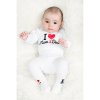Body s potiskem New Baby I Love Mum and Dad - dárkové balení - vel. 74 (6-9m)