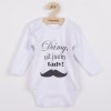 Body s potiskem New Baby Dámy, už jsem tady! - dárkové balení - vel. 50