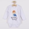 Body s potiskem New Baby Když nespím já, tak ani vy - dárkové balení - vel. 62 (3-6m)