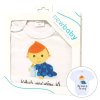 Body s potiskem New Baby Když nespím já, tak ani vy - dárkové balení - vel. 68 (4-6m)