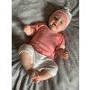 Kojenecká bavlněná čepička New Baby Summertime holka - vel. 80 (9-12m)