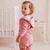 Kojenecké tepláčky a mikinka s kapucí Koala Flowers - vel. 80 (9-12m)