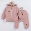 Kojenecké tepláčky a mikinka s kapucí Koala Flowers - vel. 80 (9-12m)