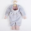 Luxusní dětský zimní overal New Baby Teddy bear šedo růžový - vel. 68 (4-6m)
